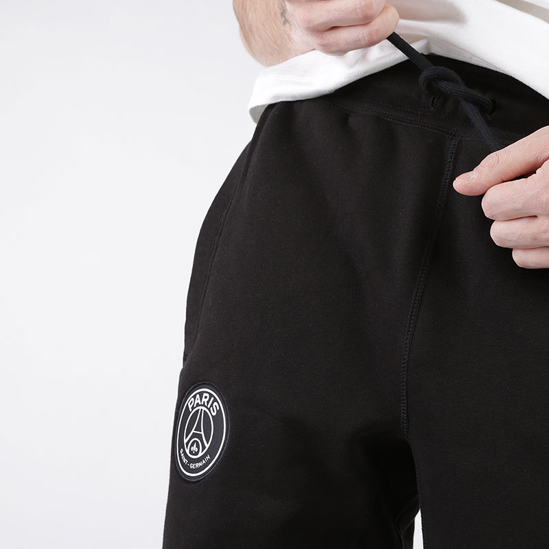 мужские черные брюки Jordan Paris Saint-Germain Fleece Pant BQ8348-011 - цена, описание, фото 4
